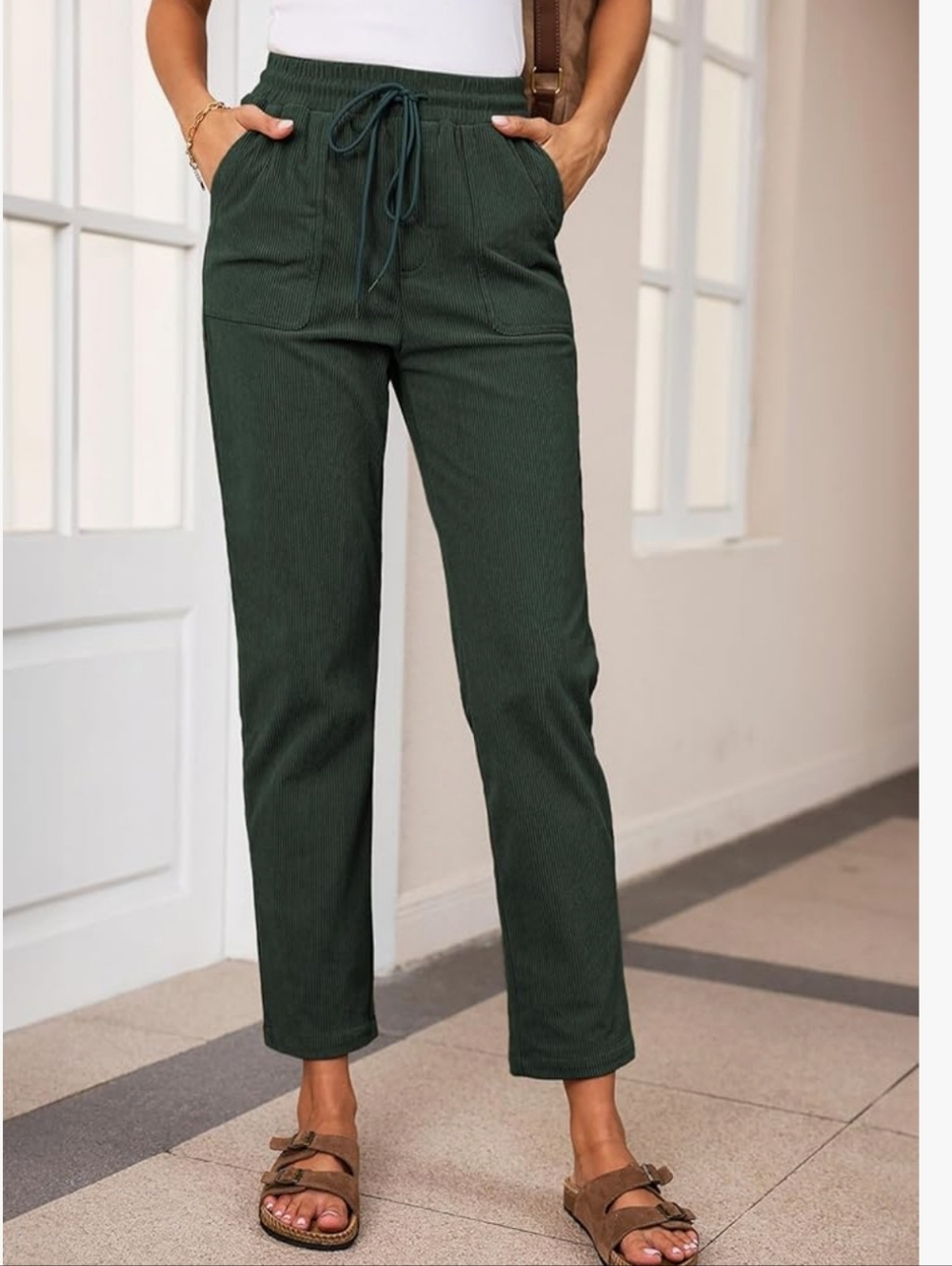 EVALESS Corduroy Pants